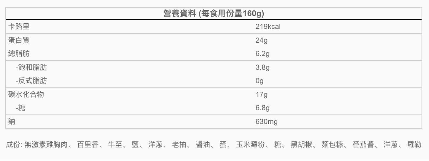 Optmeal 蕃茄醬無激素雞胸肉丸 (160g/6粒裝) | Optmeal健康輕食專家、無激素優質雞胸肉配搭酸甜濃郁蕃茄醬(微波加熱即食、高蛋白低卡路里,輕鬆打造健身減脂餐與健康美味便當)