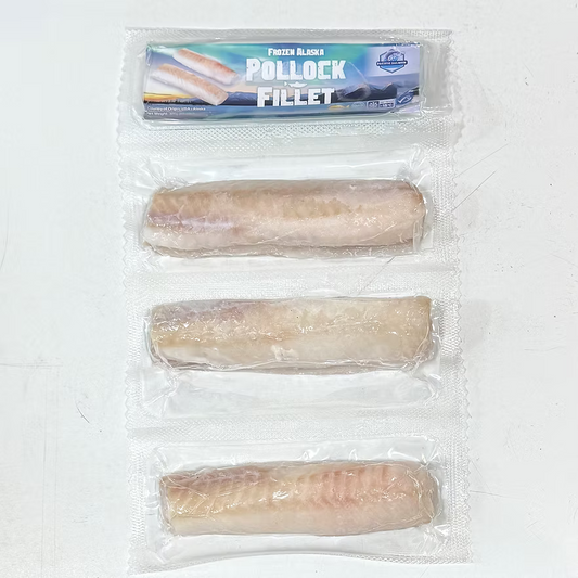 🇺🇸美國阿拉斯加野生狹鱈魚柳 (3件裝/300g) | 極致高蛋白幾近零脂肪、純淨深海野生捕撈(健身減脂控油首選)
