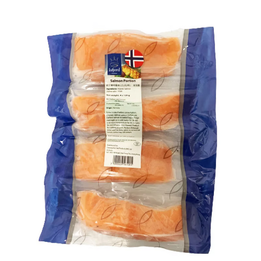 🇳🇴挪威三文魚柳 (4件裝/110g x4) | 挪威純淨冷海域、油脂甘香肉質細嫩、健康減脂/Omega-3首選(嚴選頂級冷凍海鮮、香煎/氣炸/烤箱專用、輕鬆還原餐廳級美味)