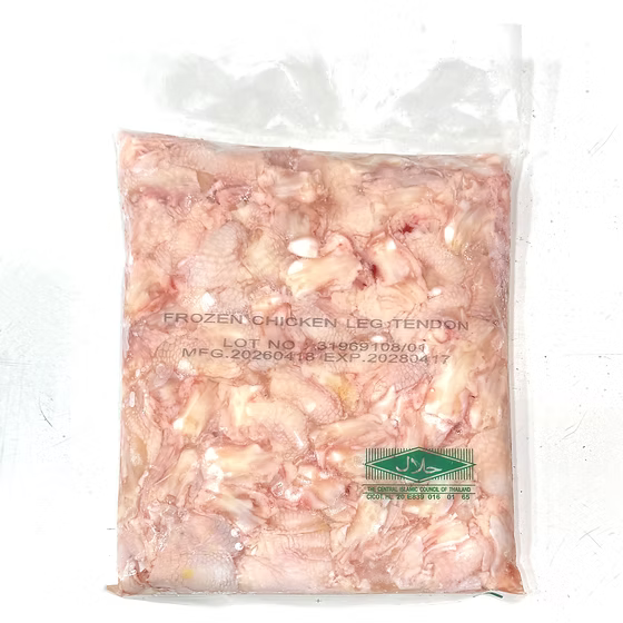 🇹🇭泰國無激素雞腳筋 (1kg) | 珍貴稀有部位、爽脆彈牙、富含天然膠原蛋白(嚴選純淨無激素雞肉、泰式涼拌/熱炒/下酒菜首選、老饕必備美味)