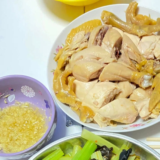 秘製鹽焗雞 (熟) (約1kg) | 正宗港式古法秘製、皮爽肉滑鹹香入味(簡單加熱即食、本地新鮮製作,輕鬆還原酒樓級別極品客家鹽焗雞大菜)