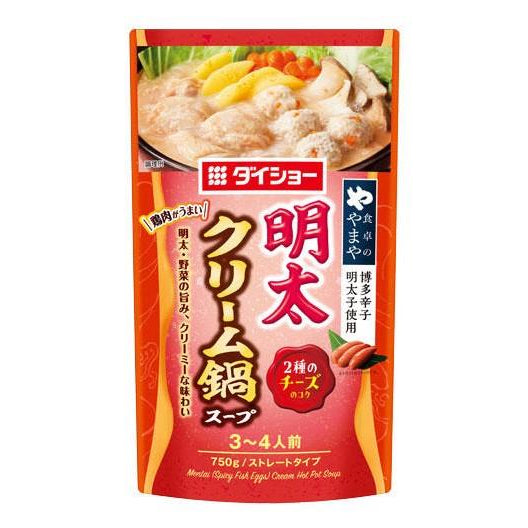 日本Daisho明太子忌廉火鍋湯底(750g)