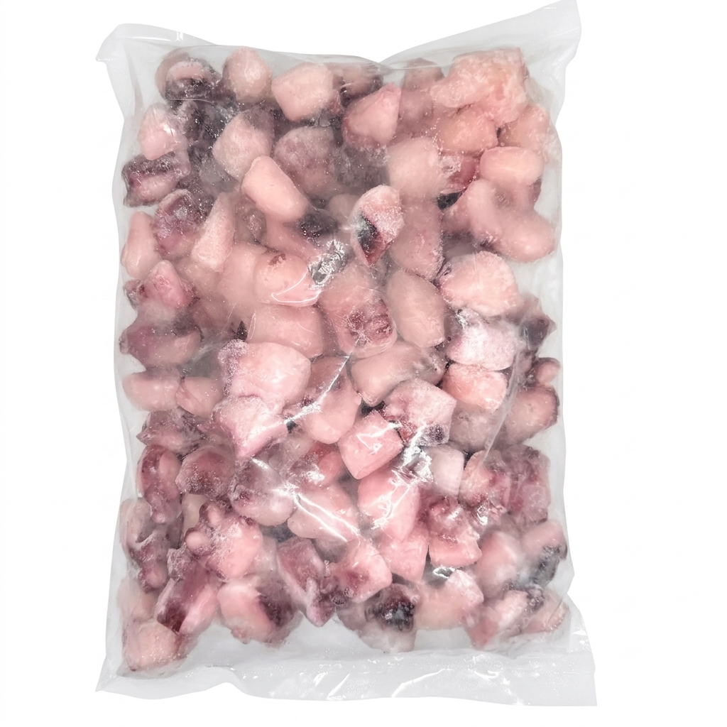 特大切粒八爪魚 (1kg) | 肉質Q彈有嚼勁、免切免處理(辣炒/章魚燒/下酒菜首選)