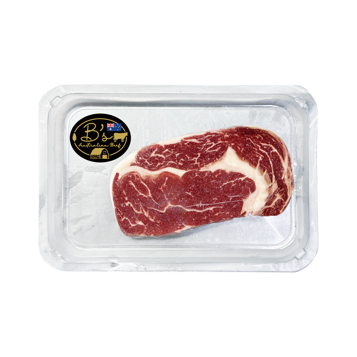 澳洲安格斯無激素肉眼扒 (200g) | 澳洲頂級安格斯黑牛血統、無激素安全認證與大理石紋油花(肉質軟嫩多汁、濃郁牛油香氣,輕鬆打造五星級牛排館的香煎極品肉眼)