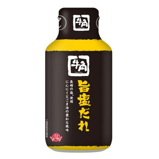 🇯🇵日本牛角鹽味燒肉汁 (210g) ｜ 日本超人氣燒肉名店牛角(Gyu-Kaku)監製、香濃麻油與秘製大蒜鹽味黃金比例（清爽惹味肉類去腥提鮮，輕鬆打造日式居酒屋炭香燒肉與家常美饌饗宴）