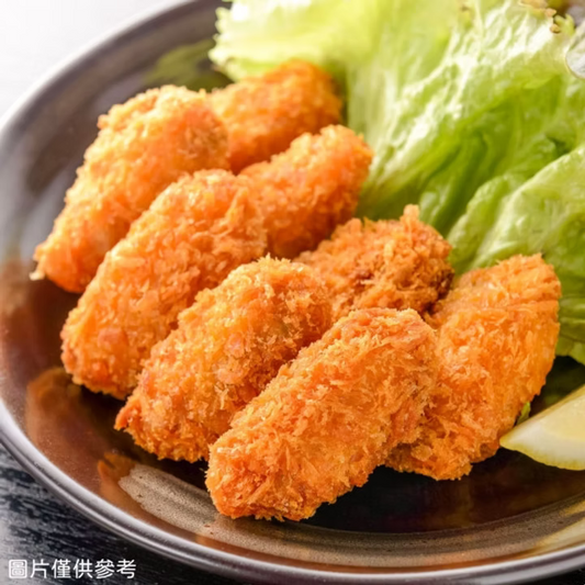 日式吉列炸蠔 (500g裝) ｜ 鮮美爆汁、外酥內嫩、日系居酒屋風味（嚴選肥美鮮蠔、氣炸/油炸皆宜、高級海鮮饗宴、輕鬆還原餐廳級美味）
