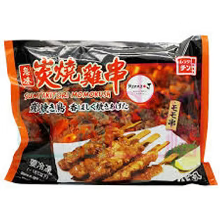 Manna J 日式炭燒雞腿肉串 (230g) ｜ 炭香濃郁、雞腿肉質彈牙多汁、日系居酒屋風味（嚴選優質雞腿肉、氣炸/烤箱專用、下酒菜首選、輕鬆還原餐廳級美味）