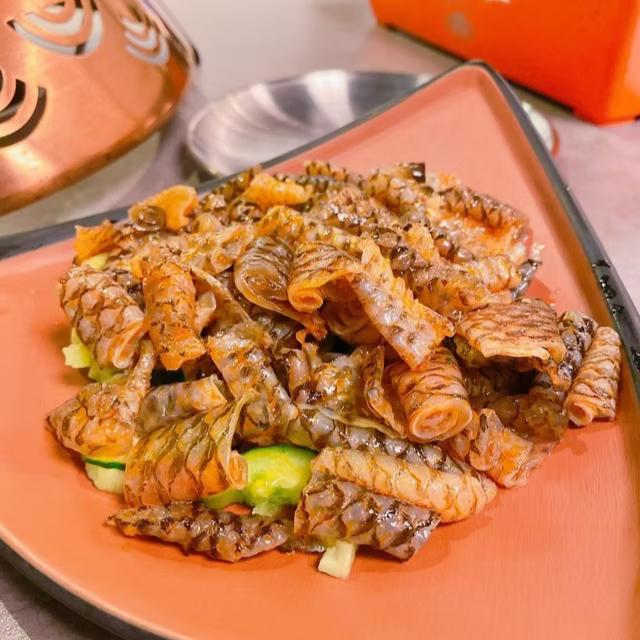 惹味即食藤椒魚皮 (180g) ｜ 清新麻香、爽脆彈牙、入味鮮美（解凍即食、追劇/下酒靈魂、重口味必備、極致味蕾享受）