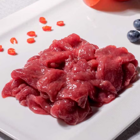 已醃製鮮滑牛肉片 (2磅大容量/業務裝) (已醃製生肉)  ｜ 餐廳級醃製免調味、肉質鮮嫩久炒不韌（乾炒牛河/生滾牛肉粥/家常小炒首選）