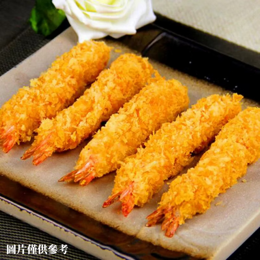 日式吉列炸蝦 (10件裝) ｜ 黃金酥脆、蝦肉鮮甜彈牙、日系居酒屋風味（嚴選飽滿蝦仁、氣炸/油炸皆宜、晚餐加菜首選、輕鬆還原餐廳級美味）
