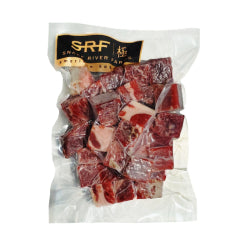 🇺🇸美國 SRF 和牛牛肉粒 (約200g) ｜ 美國頂級極黑和牛血統、黃金油花分佈（簡單香煎即爆汁、口感軟嫩入口即化，輕鬆打造米其林級別居家鐵板燒與頂級牛柳粒）