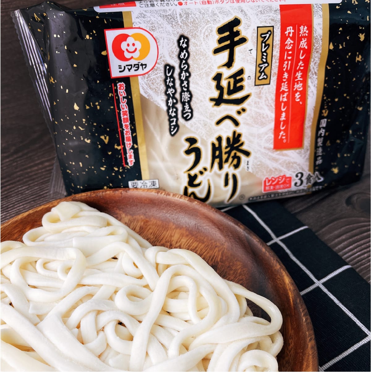 🇯🇵日本島田屋 手延烏冬 (3食入/600g) ｜ 日本百年製麵職人手延工藝、正宗道地小麥香氣（口感極致Q彈有嚼勁、久煮不爛完美吸附湯汁，輕鬆打造日式咖哩烏冬與火鍋殿堂級饗宴）