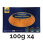 【4包】煙三文魚 (100g x4 ) ｜ 鮮嫩豐腴、天然煙燻香（美食展人氣熱賣、解凍即食、Bagel/沙律靈魂配料、家庭派對必備） (副本)