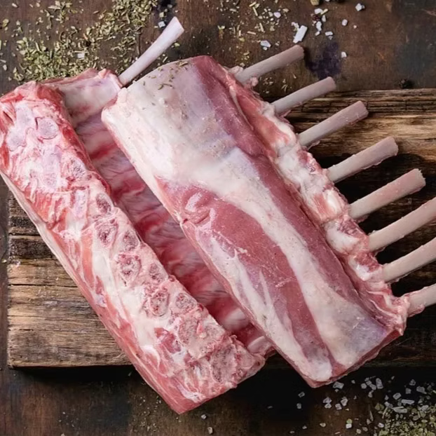 紐西蘭Affco法式羊架 (16枝骨) ｜ 草飼頂級肉香、肉質細嫩無羶味、高級西餐宴客首選（嚴選純淨進口羊肉、煎焗/烤箱專用、輕鬆還原米芝蓮級美味）