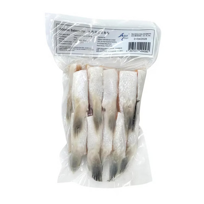 大西洋三文魚邊鰭 (350g) ｜ 骨邊肉極致滑嫩、天然魚油香氣濃郁（椒鹽香煎/火鍋萬用）