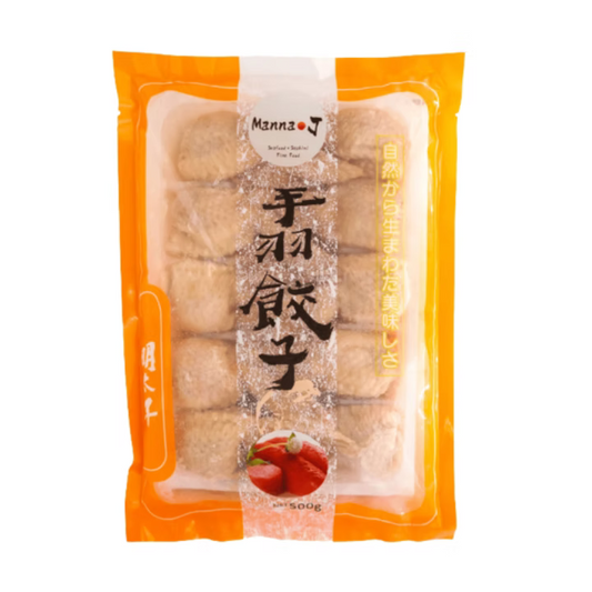MannaJ 明太子釀雞翼 (10隻) ｜ 明太子餡料飽滿、鮮嫩多汁、輕鬆上手（氣炸鍋靈魂單品、煎炸烤皆宜、宵夜聚會秒殺款）