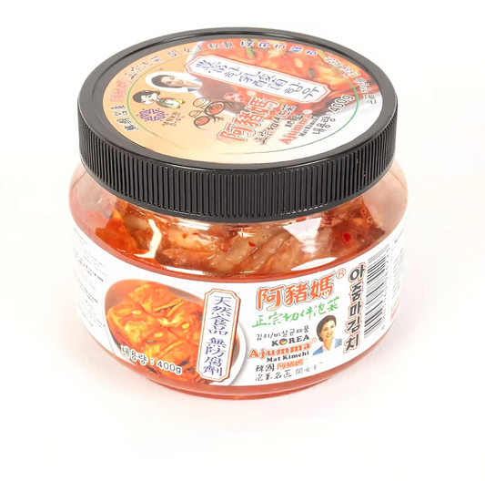 【鮮：0-4度保存】阿豬媽正宗韓國蘿蔔泡菜 (400g) ｜ 極致爽脆、清甜甘香、韓式經典（韓國傳統工藝、開胃涼菜首選、解膩神配菜、居家韓食必備）