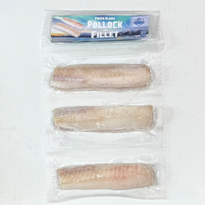 🇺🇸美國阿拉斯加野生狹鱈魚柳 (3件裝/300g) ｜ 極致高蛋白幾近零脂肪、純淨深海野生捕撈（健身減脂控油首選）