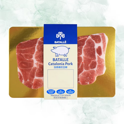 🇪🇸西班牙 Batalle 加泰羅尼亞豬梅肉片 (250g) ｜ 大理石紋理、口感細膩、涮煮百搭（高品質肉品、火鍋/小炒必備單品）