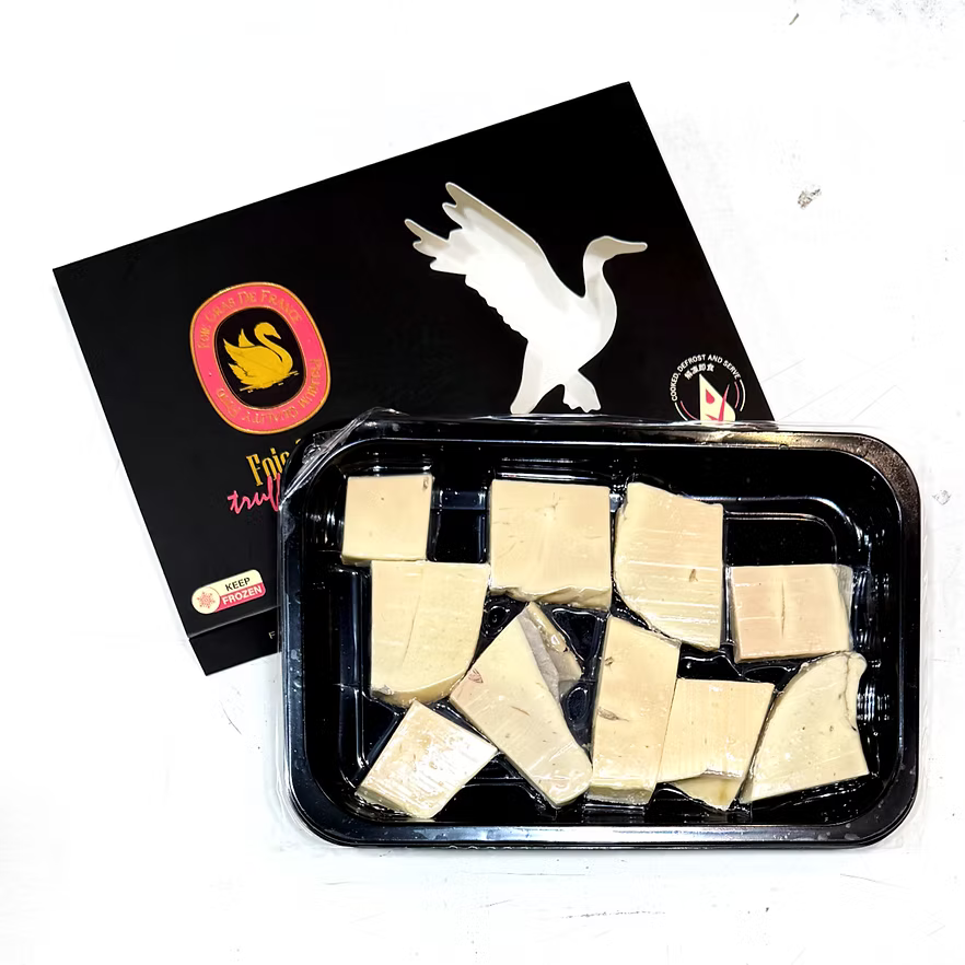 黑松露鵝肝片 (100g) ｜ 極致香氣、絲滑綿密、頂級饗宴（解凍即食、米芝蓮級享受、配酒靈魂、居家打造高級法式前菜）