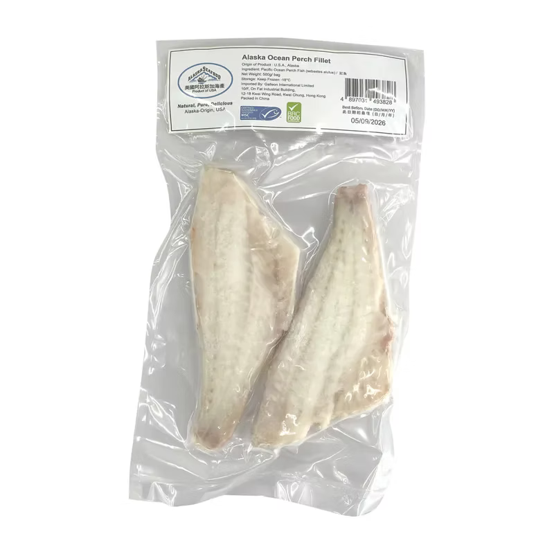 🇺🇸美國阿拉斯加野生紅魚柳 (500g) ｜ 純淨深海野生捕撈、極致高蛋白低脂（健身減脂優選）