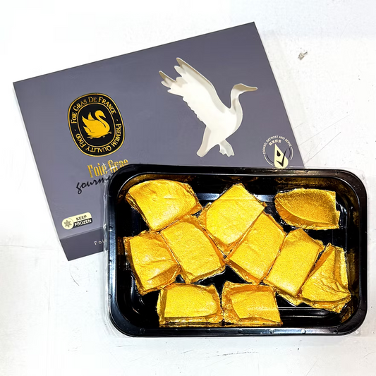 金磚紅酒鵝肝 (100g) ｜ 法式經典風味、細膩綿密、紅酒香醇（解凍即食、高級前菜首選、配酒靈魂、儀式感居家饗宴）