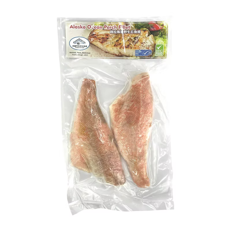 🇺🇸美國阿拉斯加野生紅魚柳 (500g) ｜ 純淨深海野生捕撈、極致高蛋白低脂（健身減脂優選）