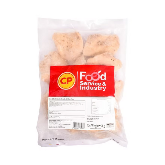 CP黑椒味即食雞胸 (900g) ｜ 黑椒惹味香濃、高蛋白質低脂肪、解凍即食/加熱即食健身首選（嚴選優質雞肉、沙拉/三文治/輕食百搭、輕鬆享受無負擔美味）