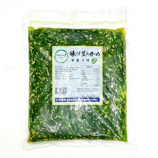 MannaJ 中華沙律 (400g) ｜ 鮮嫩爽脆、芝麻香濃、解膩開胃（日式餐廳經典配菜、解凍即食、清爽低卡、家庭必備涼盤）