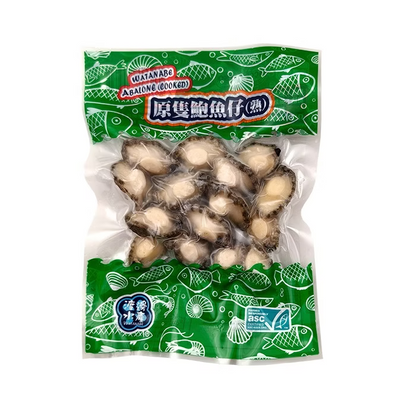 渡邊水產 - 原隻熟鮑魚仔 (100g) ｜ 鮮嫩彈牙、家庭加餸/燜雞煲首選