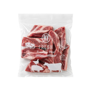 波蘭金沙骨 (400g) ｜ 歐洲優質進口豬肉、肥瘦相間肉香濃郁、家常蒸烤首選（肉質鮮嫩多汁無腥味、輕鬆製作豉汁蒸排骨與椒鹽金沙骨）