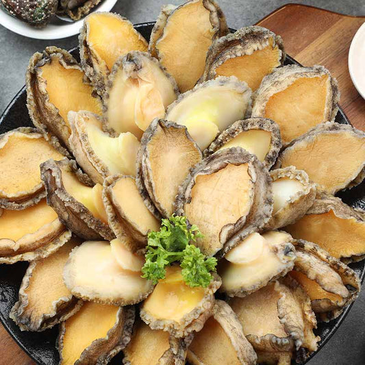 去殼熟鮑魚 (20隻裝) ｜ 貼心去殼熟化、肉質彈牙鮮甜、鮑汁炆煮/滋補燉湯首選（嚴選優質冷凍海鮮、蠔皇扣鮑/打邊爐必備、輕鬆還原酒樓級奢華美味）