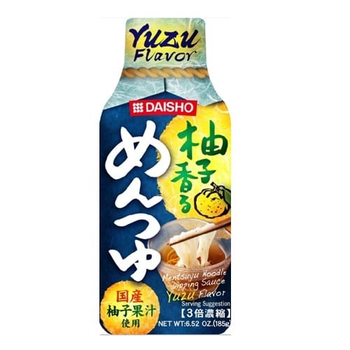 🇯🇵日本 Daisho 柚子香冷麵汁 (185g) ｜ 日本專業調味大廠Daisho、嚴選日本產清爽柚子果汁與柴魚昆布高湯黃金比例（酸甜開胃清涼消暑，輕鬆打造日本夏日道地柚子冷麵與輕食饗宴）