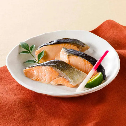智利 Coho 三文魚柳 (日式切/3件裝) ｜ 智利優質純淨海域頂級Coho銀鮭、日式專業厚切分段（肉質細緻扎實、油脂豐沛脂香濃郁，輕鬆打造日式居酒屋鹽烤鮭魚與營養晚餐饗宴）