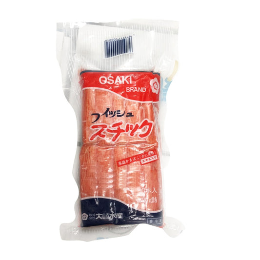 🇯🇵日本大崎蟹柳 (500g) ｜ 日本製造、鮮味蟹肉口感、高品質選品（火鍋/家庭常備、烹飪靈活多變、極致鮮甜體驗）