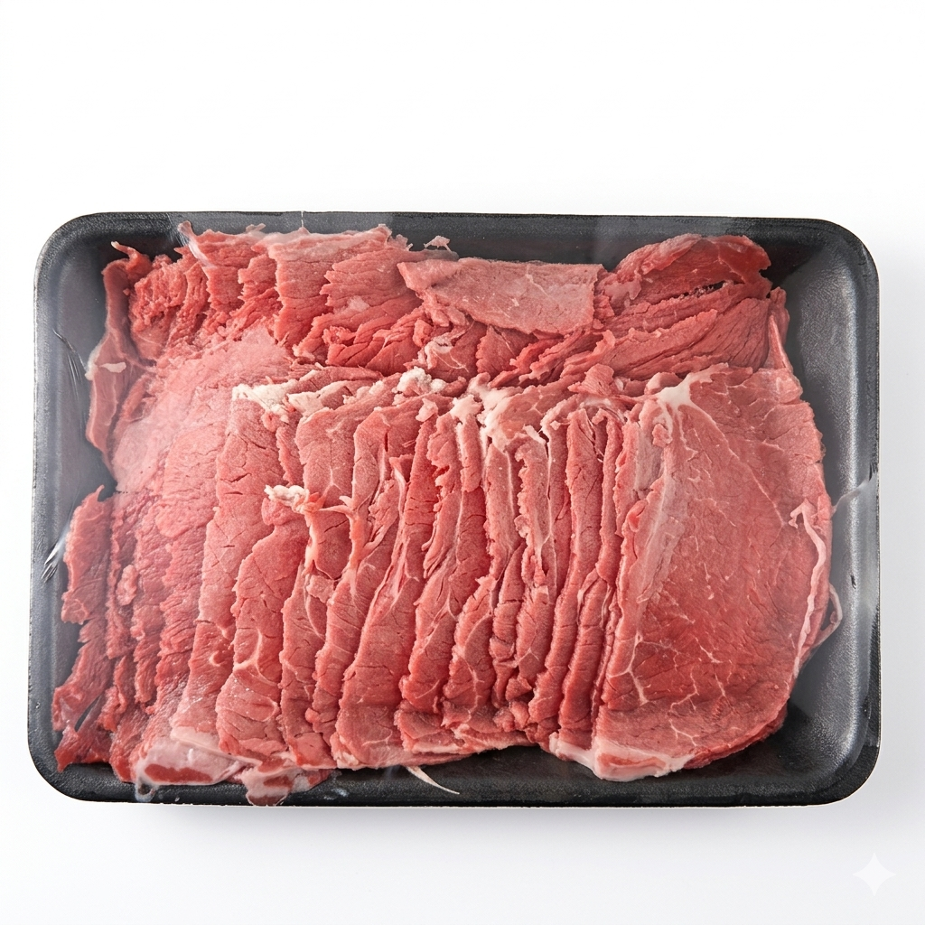 巴西牛冧瘦肉片 (500g) ｜ 純淨草飼風味、高蛋白質低脂之選（健身備餐/健康快手炒肉片必備）pt