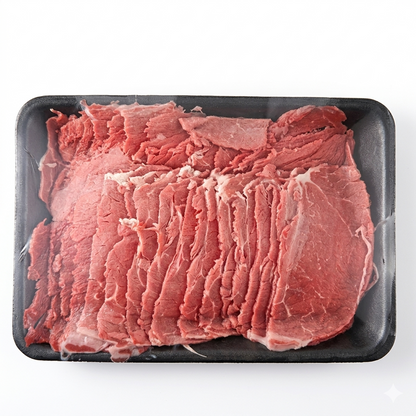 巴西牛冧瘦肉片 (500g) ｜ 純淨草飼風味、高蛋白質低脂之選（健身備餐/健康快手炒肉片必備）pt