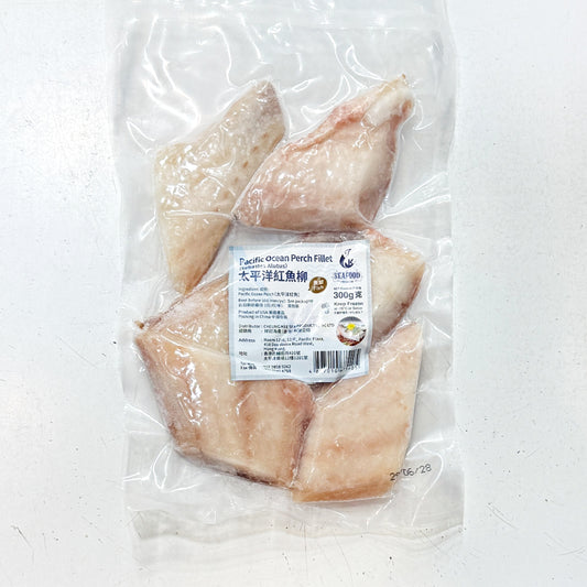 太平洋紅魚柳 (300g) ｜ 太平洋純淨海域野生魚鮮、肉質細嫩清甜富彈性（高蛋白低脂肪、清蒸/香煎/煮湯皆宜，輕鬆打造鮮美營養的家常海鮮饗宴）