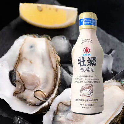 🇯🇵日本東字牌特選牡蠣醬油 (400ml) ｜ 日本廣島嚴選新鮮牡蠣濃縮精華、傳統釀造回甘淡色醬油（鮮甜不死鹹一匙入魂，輕鬆打造日式蒸魚、鮮美炒菜與頂級料理饗宴）