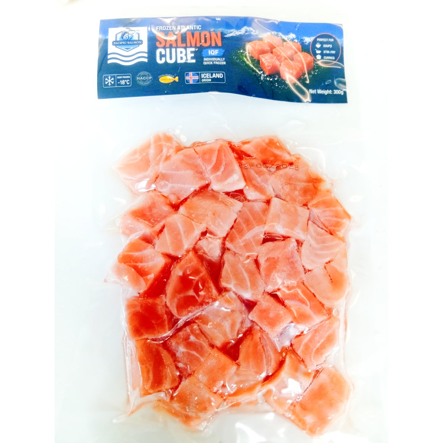 🇮🇸冰島三文魚粒 (300g) ｜ 肉質彈牙、富含Omega-3與優質蛋白（健身低脂備餐/寶寶營養輔食必備） (副本)