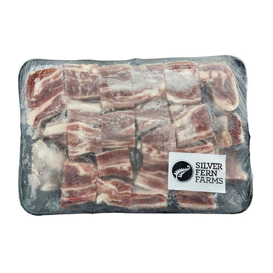 🇳🇿紐西蘭 Silver Fern 草飼羊腩肉 (1kg) (PT) ｜皮軟糯肉滑嫩、層次分明油脂豐盈 pt