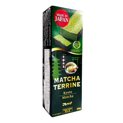 🇯🇵日本味之素抹茶醬糜蛋糕 (280g)｜ 日本味之素大廠頂級甜點工藝、嚴選濃厚忌廉芝士結合道地抹茶（絲絨般綿密入口即化、茶韻回甘不膩口，輕鬆打造高級日式下午茶與品茗饗宴）