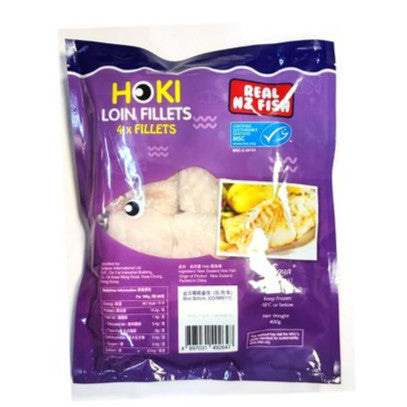 🇳🇿HOKI 紐西蘭野生鱈魚柳 (400g) ｜ 純淨深海野生捕撈、極致高蛋白低脂（健身減脂優選）