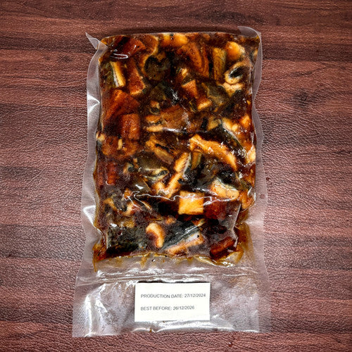 蒲燒鰻魚肉 (熟) (500g) ｜ 頂級日式祕製甘香蒲燒醬汁、肉質厚實軟糯入口即化（簡單加熱即食、500g超值大份量，輕鬆還原日式料理亭極品鰻魚丼飯與家庭聚餐）