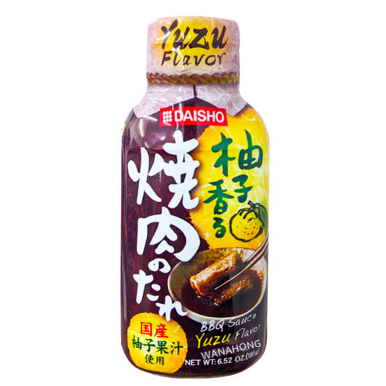 🇯🇵日本 Daisho 柚子香燒肉汁 (185g) ｜ 日本專業調味大廠Daisho、嚴選日本產清爽柚子果汁與本釀造醬油黃金比例（果香濃郁清新微酸去腥解膩，輕鬆打造日式居酒屋清新燒肉與家常美饌饗宴）