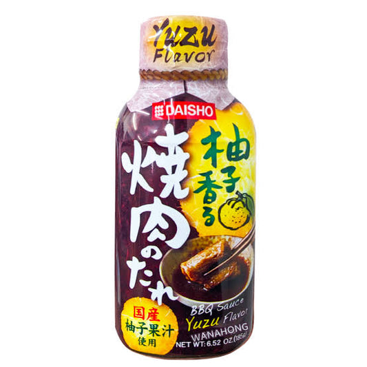 🇯🇵日本 Daisho 柚子香燒肉汁 (185g) ｜ 日本專業調味大廠Daisho、嚴選日本產清爽柚子果汁與本釀造醬油黃金比例（果香濃郁清新微酸去腥解膩，輕鬆打造日式居酒屋清新燒肉與家常美饌饗宴）