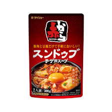 🇯🇵日本 Daisho 韓式嫩豆腐鍋湯包 (2人份/300g) ｜ 日本專業調味大廠Daisho、正宗韓式香辣海鮮與蒜香高湯黃金比例（濃郁香辣暖胃一包到底，輕鬆打造 10 分鐘道地韓式嫩豆腐煲與暖心饗宴）