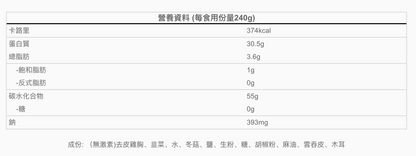 Optmeal 冬菇韭菜無激素雞胸肉雲吞 (240g/8粒裝) ｜ Optmeal健康輕食專家、無激素雞胸肉配搭香濃冬菇與鮮甜韭菜（滾水快煮即食、高蛋白低卡路里，輕鬆打造健身減脂經典輕食餐）