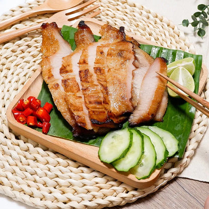 泰式豬頸肉 (1磅)(已醃製生肉) ｜ 焦香脆嫩、口感層次豐富（居家聚餐靈魂小食、開胃下酒菜首選）