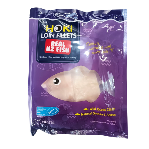 🇳🇿HOKI 紐西蘭野生鱈魚柳 (400g) ｜ 純淨深海野生捕撈、極致高蛋白低脂（健身減脂優選）